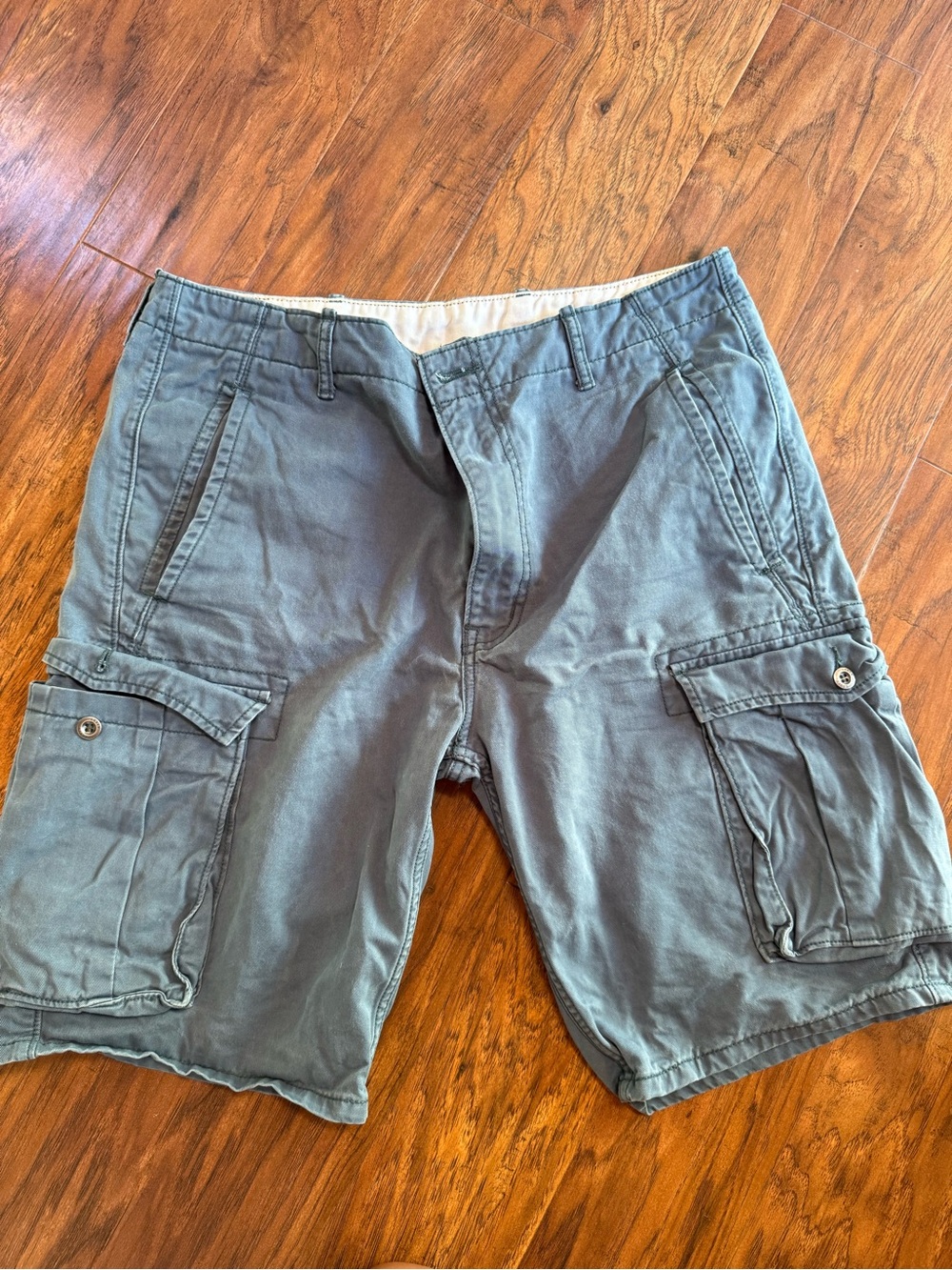 Levi's Men's Cargo Shorts in Slate Blue-Grey